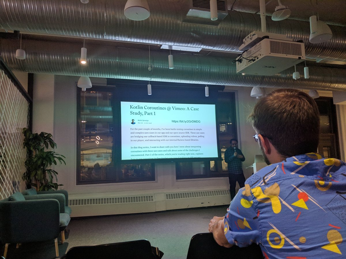 moyheen's tweet photo. "I wrote this blog post. Donn Felker said it's good to write blog posts." - @heyitsmohit
Great talk, thank you ๐๐พ
#NYCAndroidMeetup #AndroidDev
๐๐๐ https://t.co/vbBg2oVxMQ