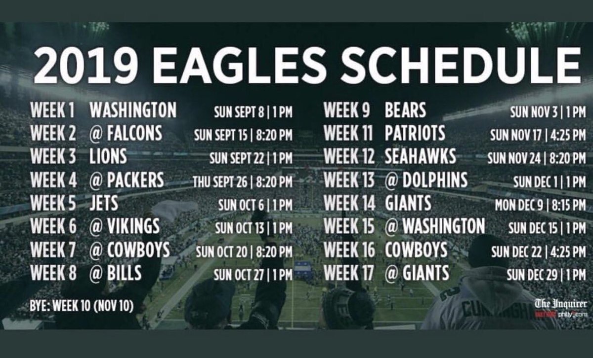 NikiBleedsGreen's tweet image. I fricking love that our bye is week 10. #FlyEaglesFly #IsItSeptemberYet