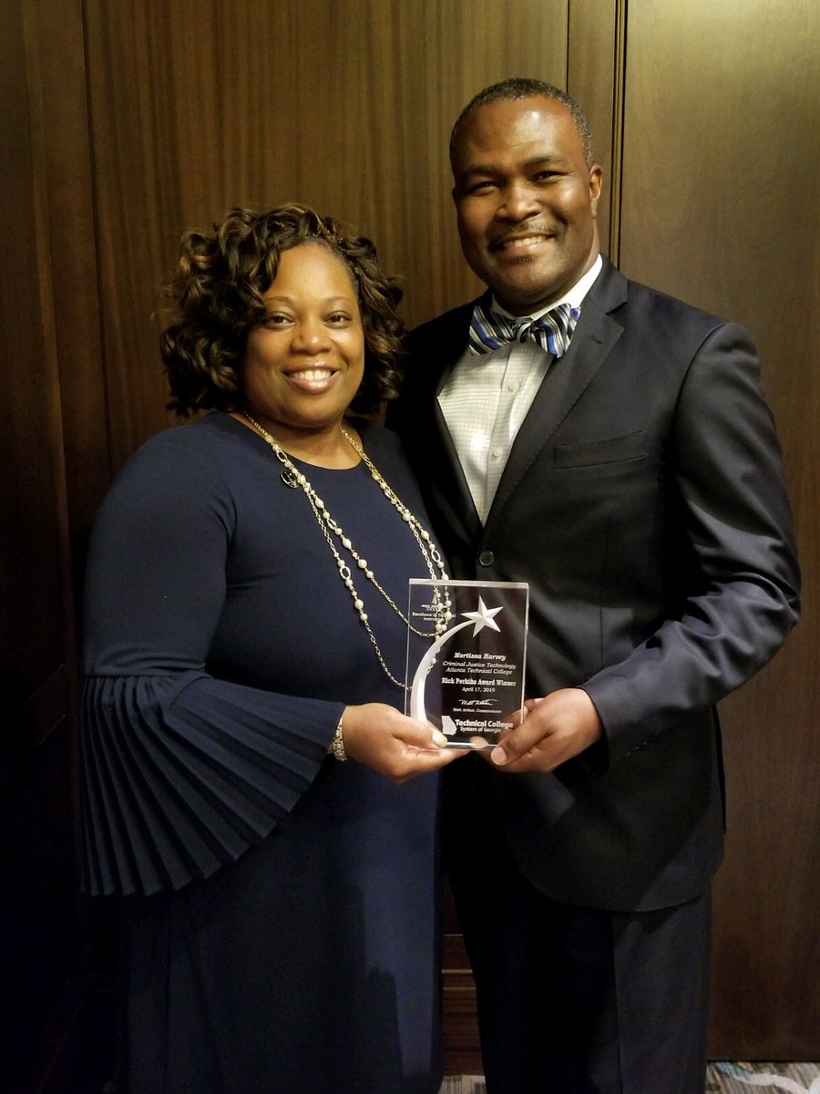 AtlTechCollege's tweet photo. THIS is the #ATCStrong dream team! We are so proud of William &amp; Mortissa for representing us at the @TCSG State Leadership Conference. Our faculty &amp; staff were also instrumental in getting them to this point- thanks for all you do! #YourSucccessStartsHere https://t.co/Gic30zJVXf