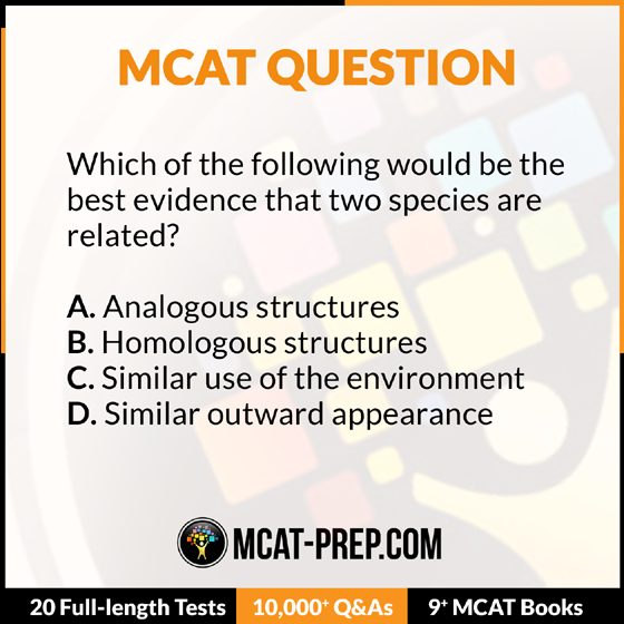 mcatprep's tweet photo. Hi, try out this #MCAT question from #Biology! To access free MCQs, helpful explanations and discussion threads with fellow #premed and our test writers, sign up https://t.co/jKDnZyZ6nX https://t.co/Dw4GibpFeq