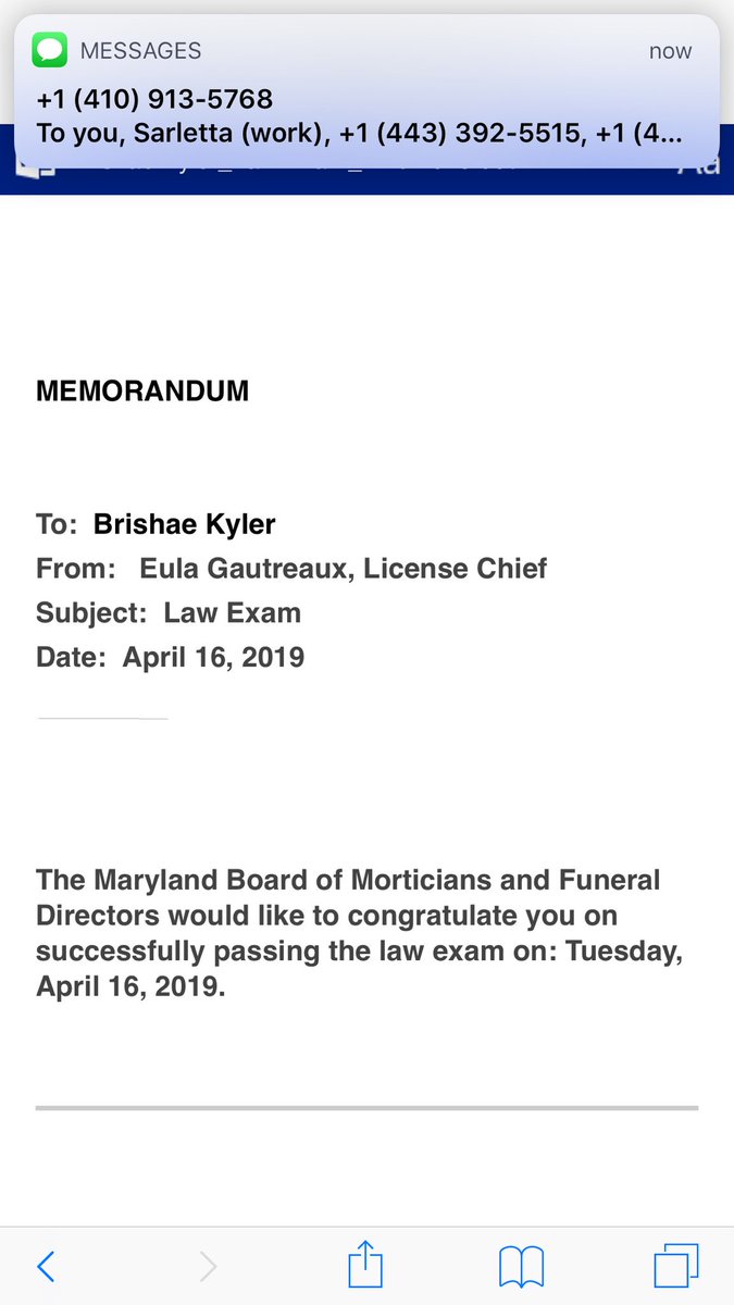 bbY_muncH's tweet image. GUESS WHAT YALLL!!!!!!!!!!! 🥳🥳🥳🥳🥳🥳🥳🥳🥳🥳🥳🥳🥳🥳🥳🥳🥳🥳🥳🥳 #1Down #2ToGO!!! I’m almost licensed in Maryland!!!!!😭😭😭😭😭🤪 THANK YOU GOD😭🙏🏽🙏🏽