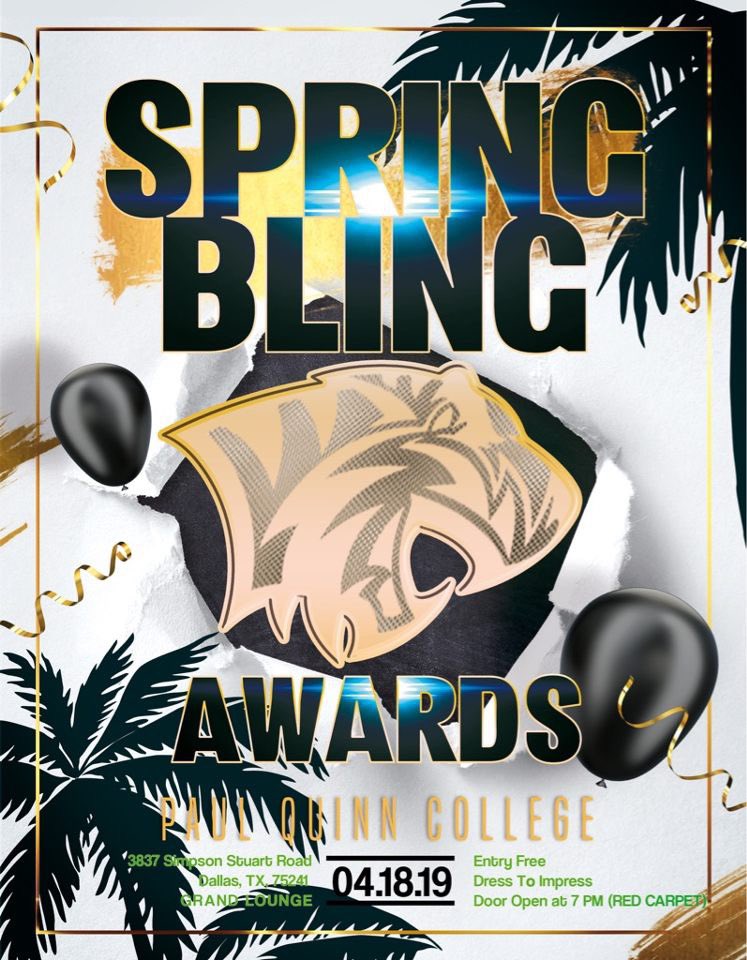 ThePQCHotspot's tweet photo. Tomorrow are THE SPRING BLING AWARDS ‼️
-
We do this every springfest, we acknowledge those on campus that are doing their thugthizzle 👏🏾👏🏾
-
Come out tomorrow DRESSED TO IMPRESS 💁🏾‍♀️ https://t.co/YENiYFp1ZZ
