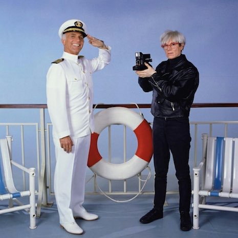 I don’t know much about this Andy Warhol guy, but if he was on The Love Boat, he must’ve been a pretty big deal. #TheHighSeas #Boatlife