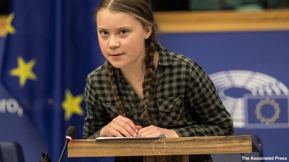 Swedish teenage environmental activist warns EU it's time to panic: "I want you to act as if the house is on fire." abcn.ws/2GrZt6v