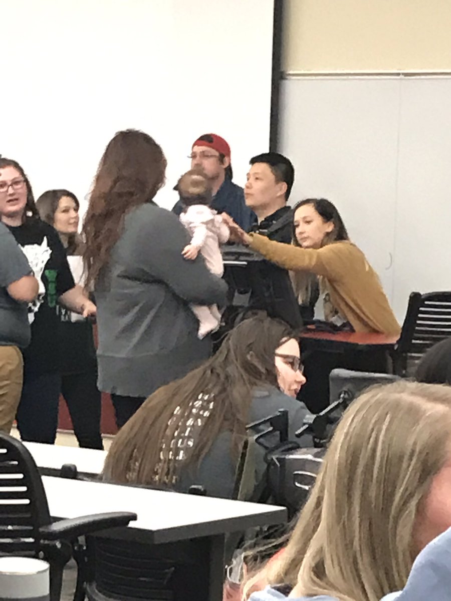 dbertsos's tweet image. Spring Orientation for the 2019-20 RA Staff @WSUHousing 2Nite!  #YoungerEveryYear #WrightStuff