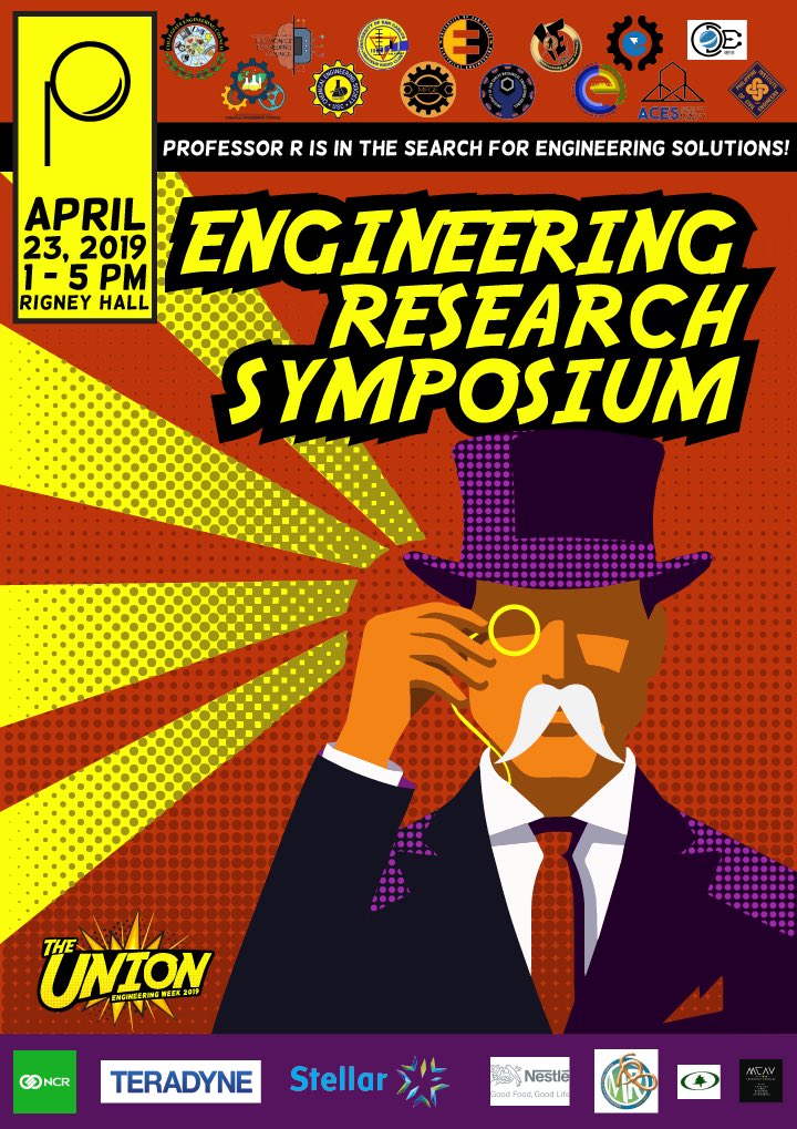 He can solve any problem, he is optimistic and persistent. Engineers, meet PROFESSOR R!

PROFESSOR R imparts phenomenal  studies, ideas, inquests, & theories to Engineering students in this year's RESEARCH FORUM!

#ProfessorR
#ResearchForum
#TheUnion
#EngineeringWeek2019