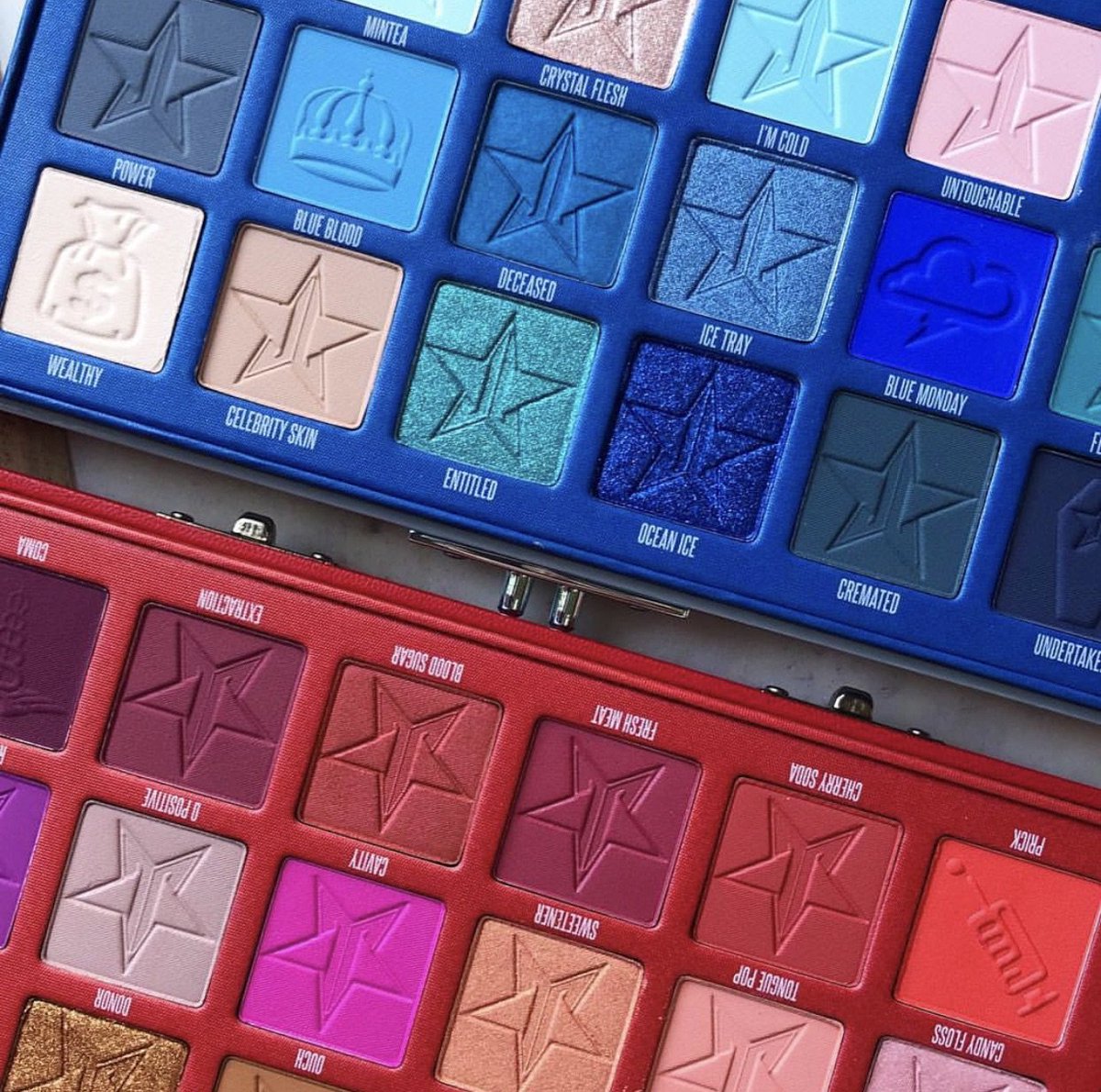 The iconic #BloodSugar palette is BACK in stock! 🧨🧯❤️💯 SHOP: bit.ly/2JNL2fC