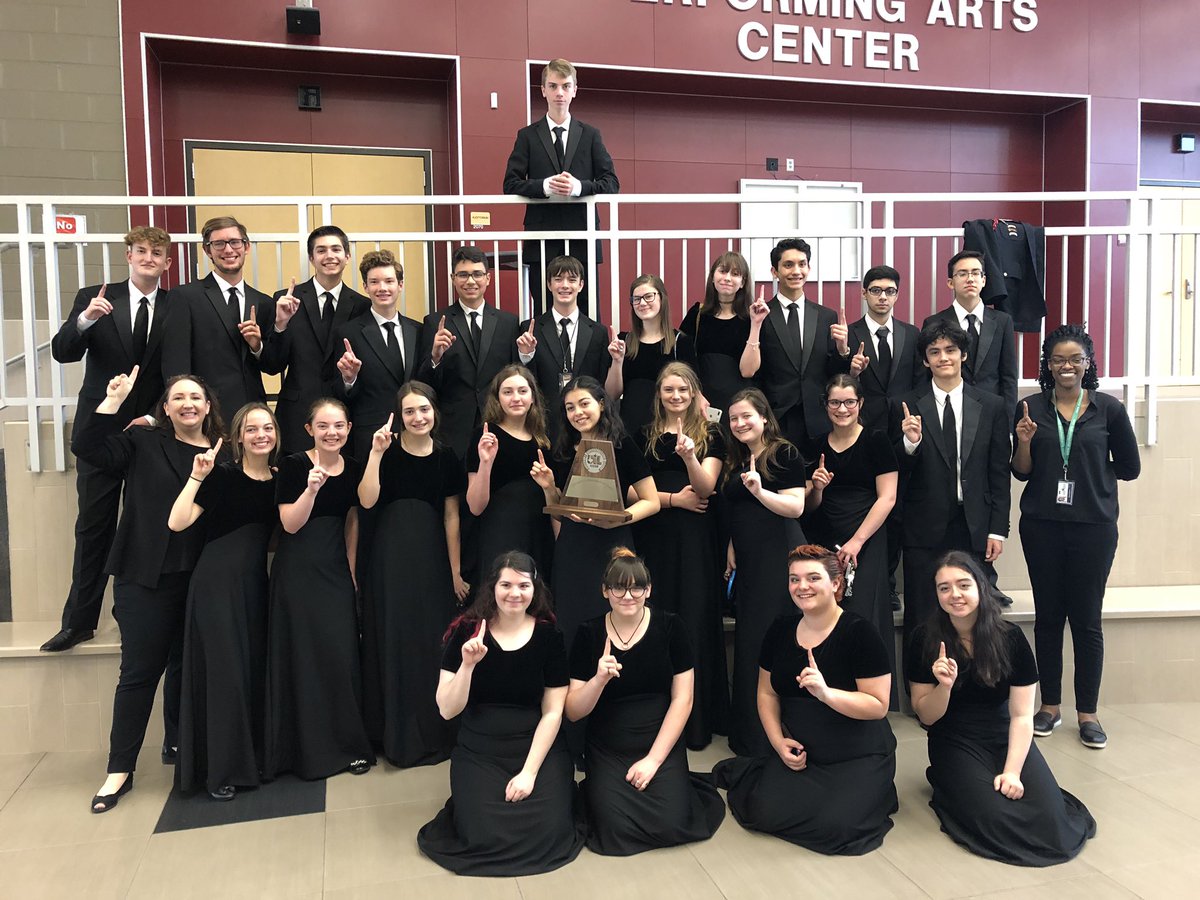 Orchestraknight's tweet photo. HISTORY MADE FOR CFHS!  FIVE UIL SWEEPSTAKES!  This is what Knights are made of!  @CFHS_Knights @CCISD_VPA https://t.co/1fWhR9iyWI