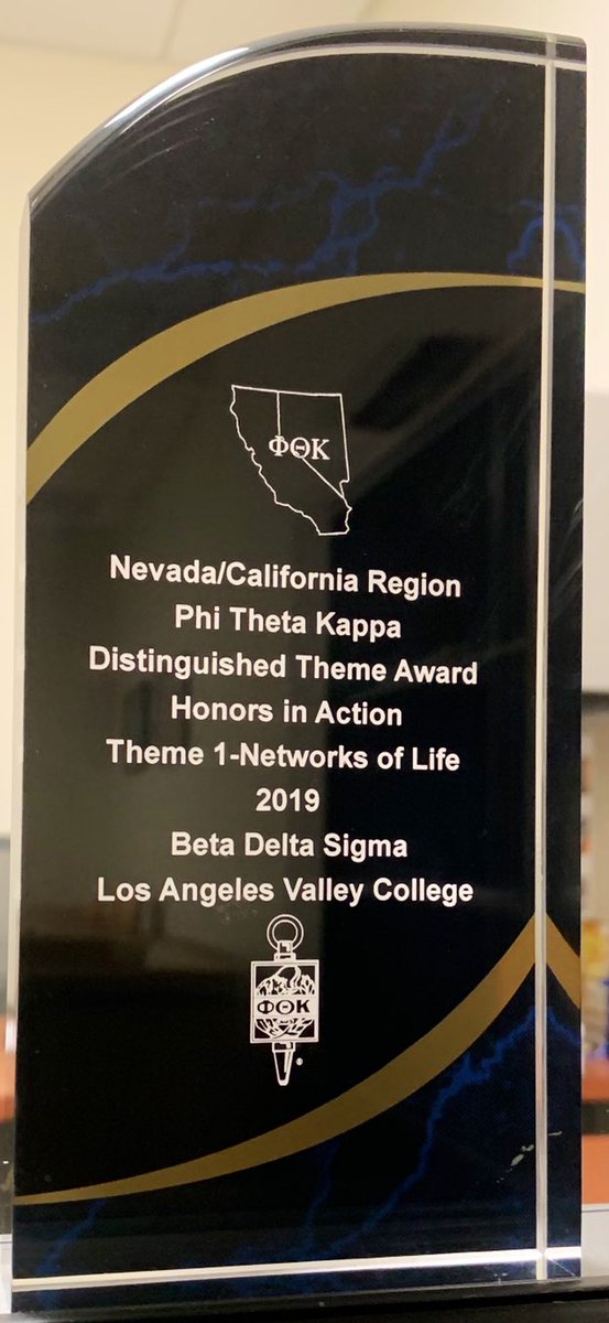 LAVC_PTK's tweet image. Photos from the #NVCA #ptk regional spring convention in Sacramento last month. @LAValleyCollege @PHITHETAKAPPA Officers: President Joseph Patterson and Treasurer Chris Seo attended to accept the awards. Joseph was also elected to the regional alumni board. 
#LAVC #Honors