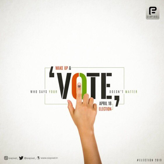 sixpixel_'s tweet photo. #Sixpixel™ | WAKE-UP & VOTE 🗳 #ElectionDay | Democracy is not just an election, it is our daily life |
https://t.co/LEqKXwmpN7
.
.
.
. Categorie: #Digital #marketing | https://t.co/kmUcBSB0J4 https://t.co/E0TjtSLZZE