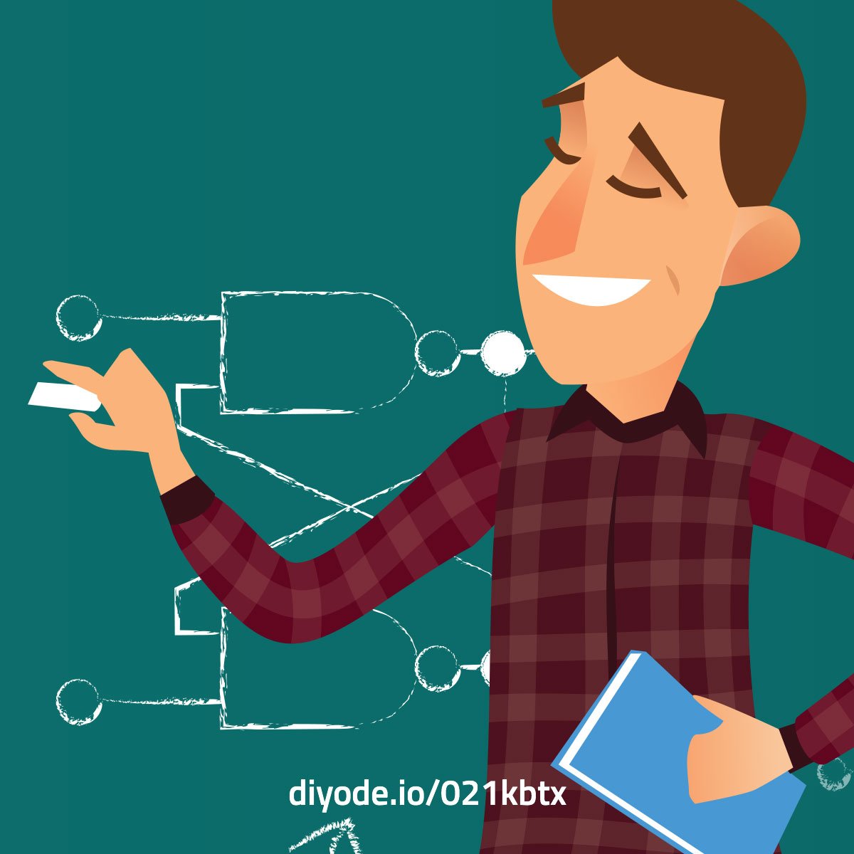 diyodemag's tweet image. [Issue 21] Yessss! You can now sink your teeth into part 3 of our &quot;Think Logically&quot; article series, where this month we examine logic gates and sequential logic. It&apos;s ready and waiting for you at diyode.io/021kbtx
#diyode #diyelectronics #computerlogic