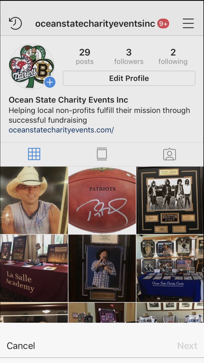 stanley1457's tweet photo. If your looking for some really cool and authentic memorabilia go give Oceanstatecharityeventsinc a follow on insta!!! https://t.co/dp0xRfatuc