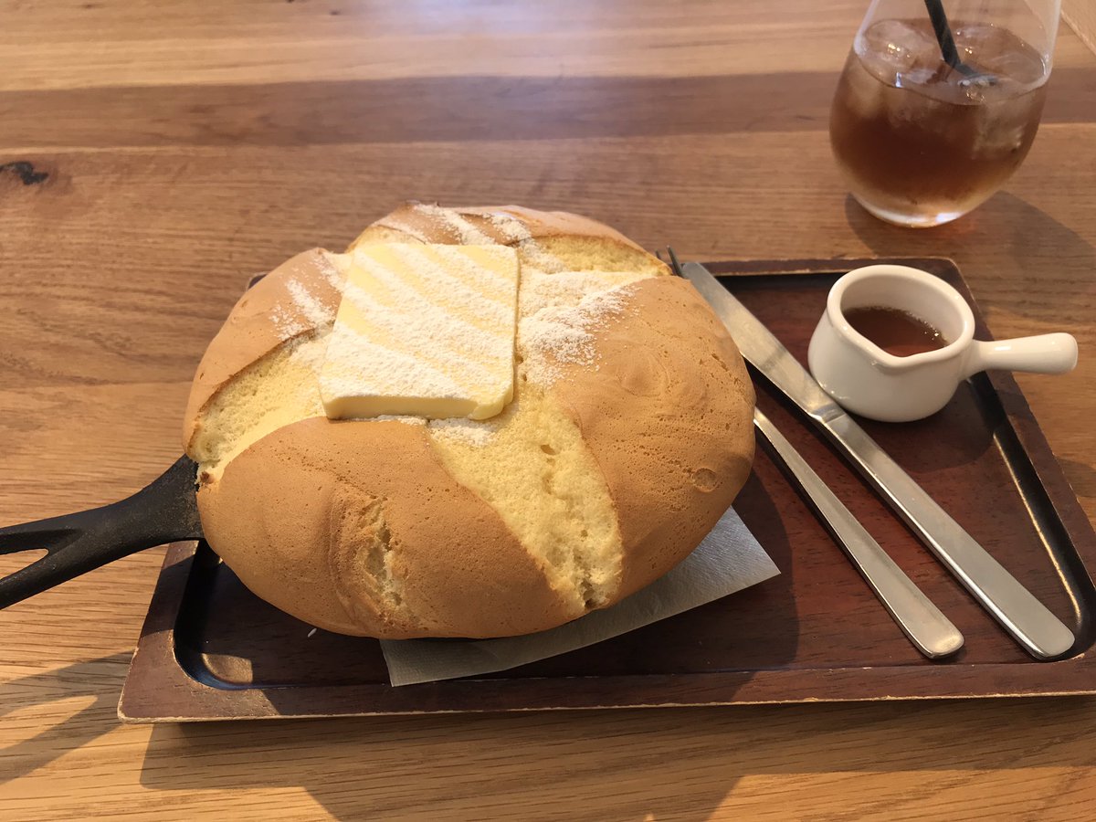 ぐりとぐらのカステラパンケーキ