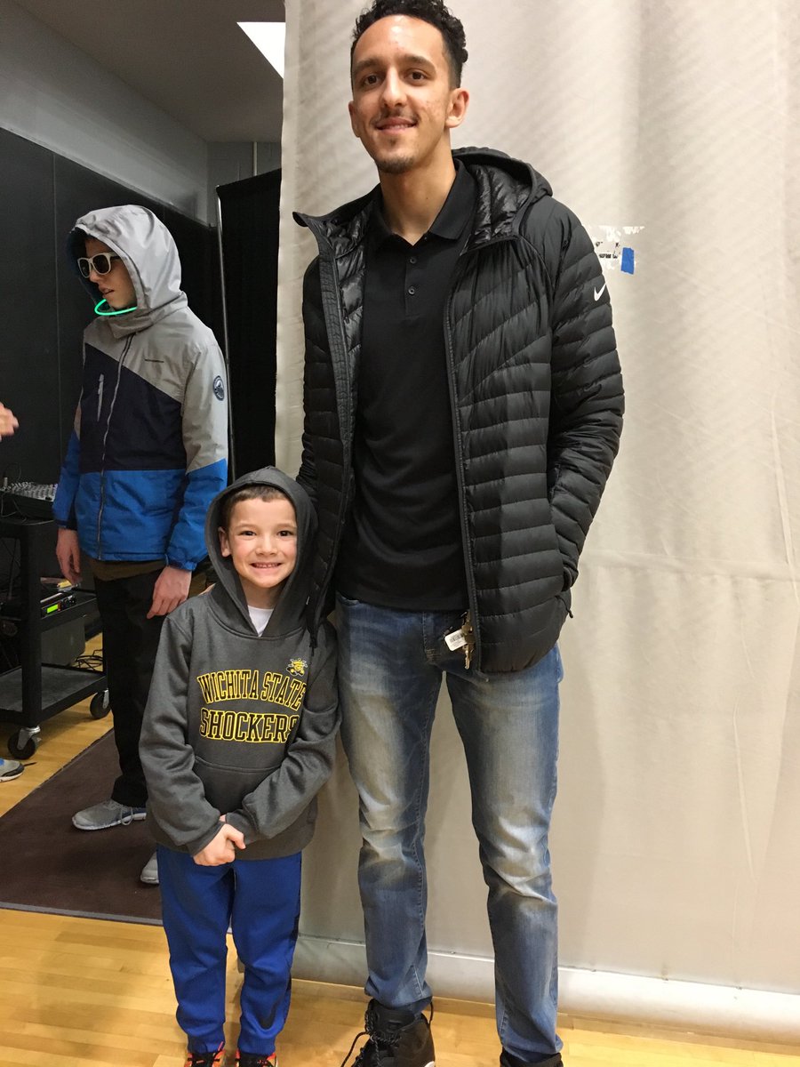 Not every day one of your child’s role models knocks down the game winner in the NBA playoffs against the reigning world champs. Thanks for always finding time for the little guys ⁦<a href="/landryshamet/">Landry Shamet</a>⁩