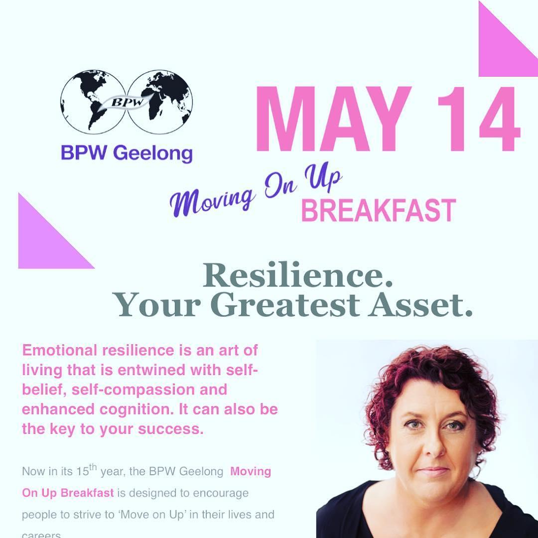 Moving on Up Breakfast | 14 May | Learn how resilience can be your greatest asset with Becky Paroz. - mailchi.mp/b574d55b41dd/l…