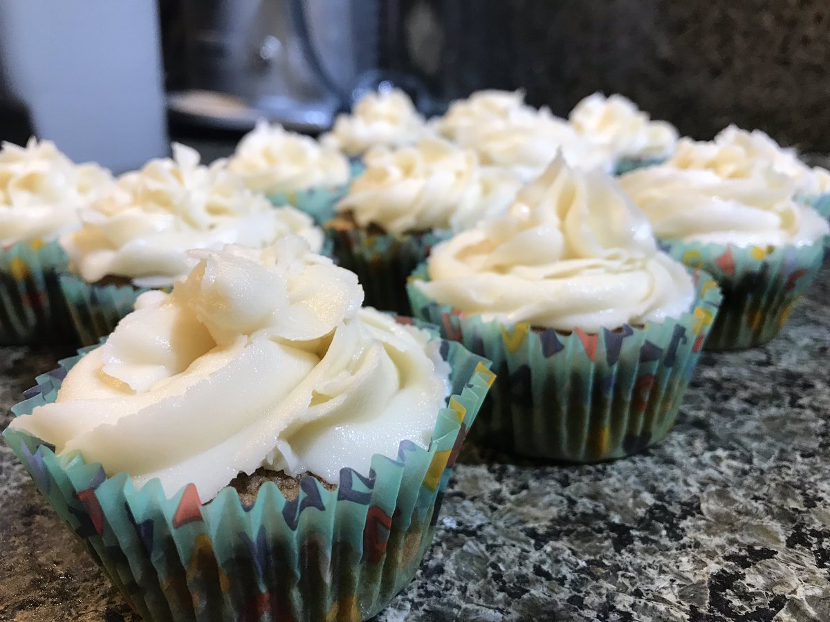 In honor of the upcoming 420 holidaze.... medicated and vegan sweet potato pie cupcakes 