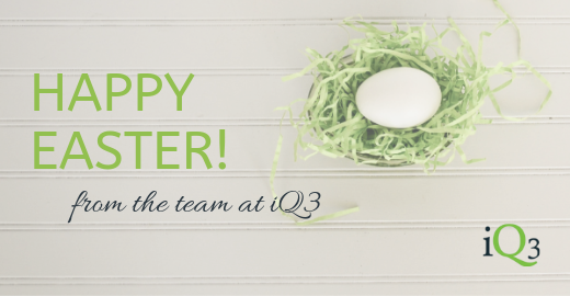 iQ3Cloud's tweet photo. From the team at iQ3, we wish you all the best for a safe and relaxing Easter break! #iq3cloud #cloud #IT #happyeaster #easter https://t.co/3DCk7VSxNG