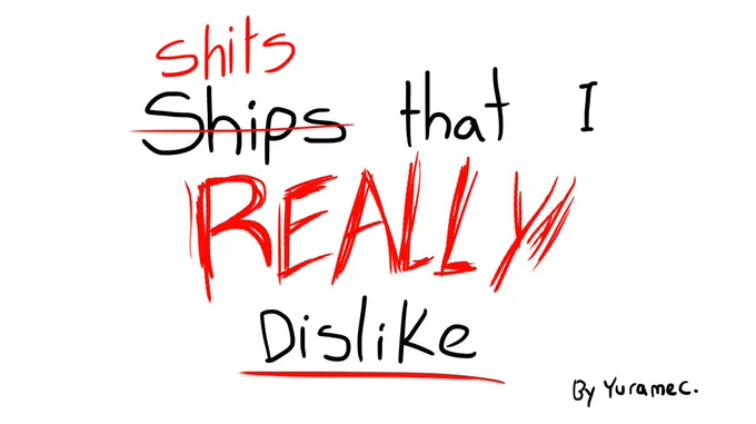 Ok so i was working on my "Ship dynamic that i love" when this came to my mind. Ill post the ones i love later. #shipdynamics #notp 