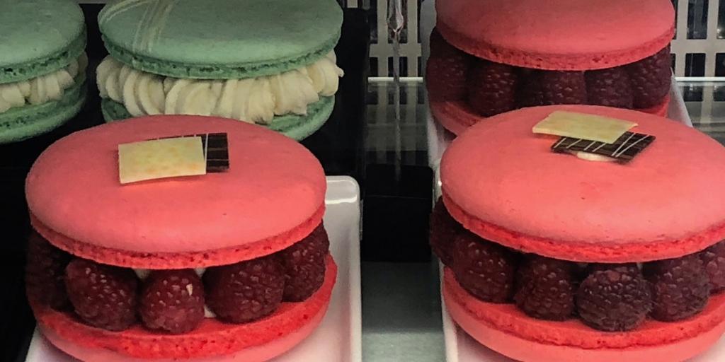 Look at these amazing macarons we recently saw in the window of <a href="/fredericbistro/">Frédéric Café Bistro</a> Market Buildings, #Maidstone ... they look delicious!!   ⠀⠀⠀⠀⠀