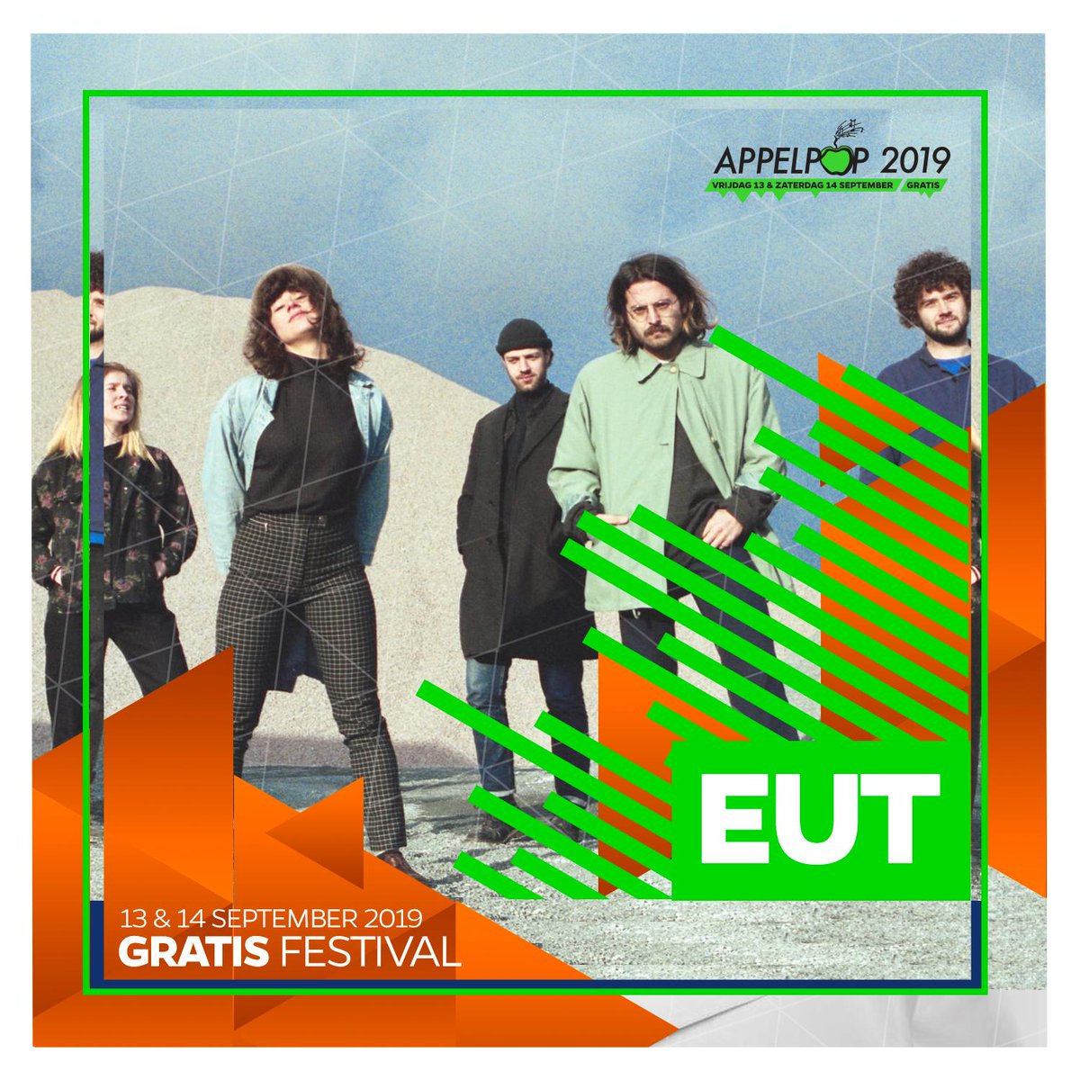 appelpop's tweet photo. Vijf nieuwe namen zijn toegevoegd aan onze line-up! Rock-'n-roll van @dannyveramusic Donkere electropop van @thomasazier Catchy synthpop van @SonMieux Aanstekelijke poprock van @thewordiseut en de Spaanse sfeermakers van @MuyayoRif staan 13&amp;14 september op het programma! https://t.co/GnrrmRbrkq