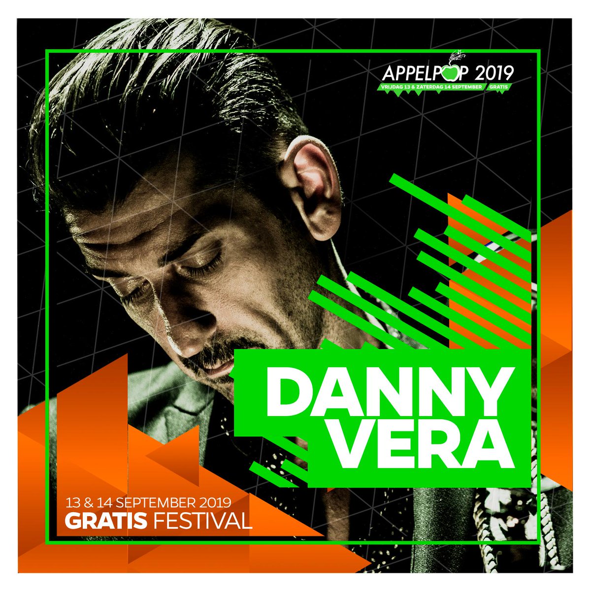 appelpop's tweet photo. Vijf nieuwe namen zijn toegevoegd aan onze line-up! Rock-'n-roll van @dannyveramusic Donkere electropop van @thomasazier Catchy synthpop van @SonMieux Aanstekelijke poprock van @thewordiseut en de Spaanse sfeermakers van @MuyayoRif staan 13&amp;14 september op het programma! https://t.co/GnrrmRbrkq