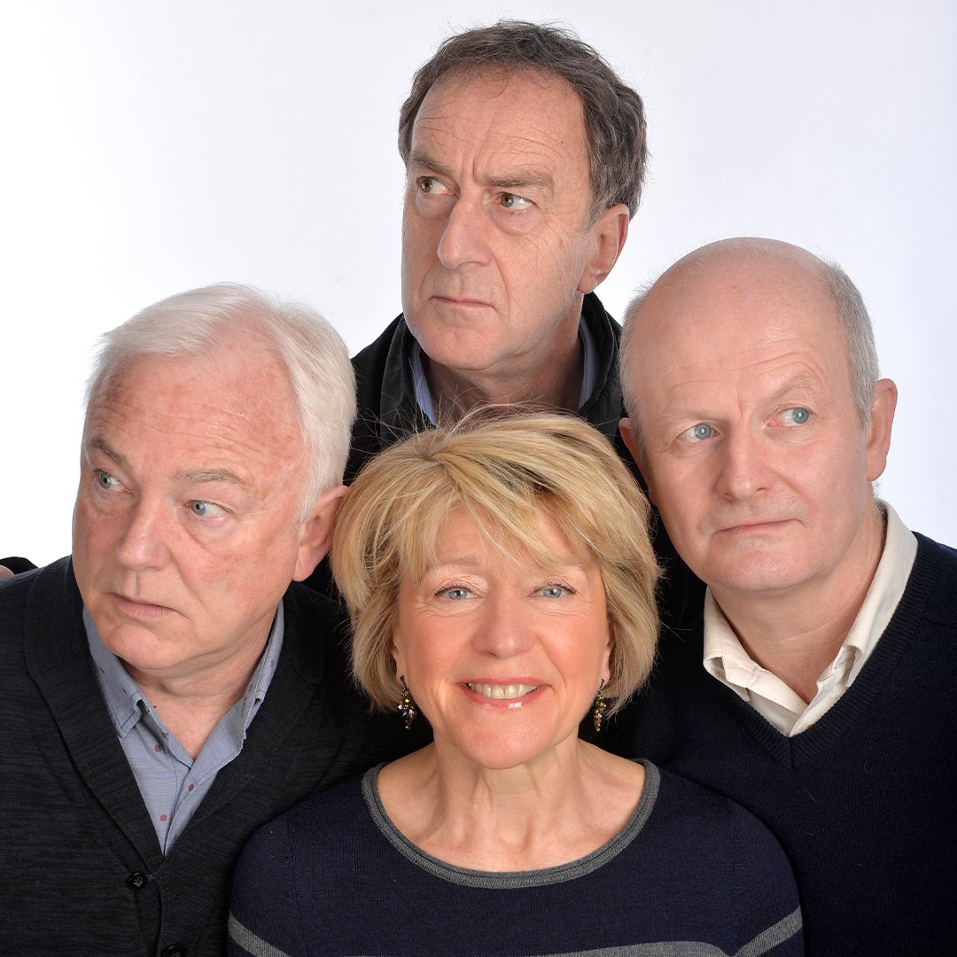 1 week until Angus Deayton, Helen Atkinson Wood, Michael Fenton Stevens and Philip Pope reunite to take classic scripts from the award-winning BBC Radio 4 show on the road following a sell-out and critically acclaimed run at Edinburgh Festival Fringe. #RadioActive