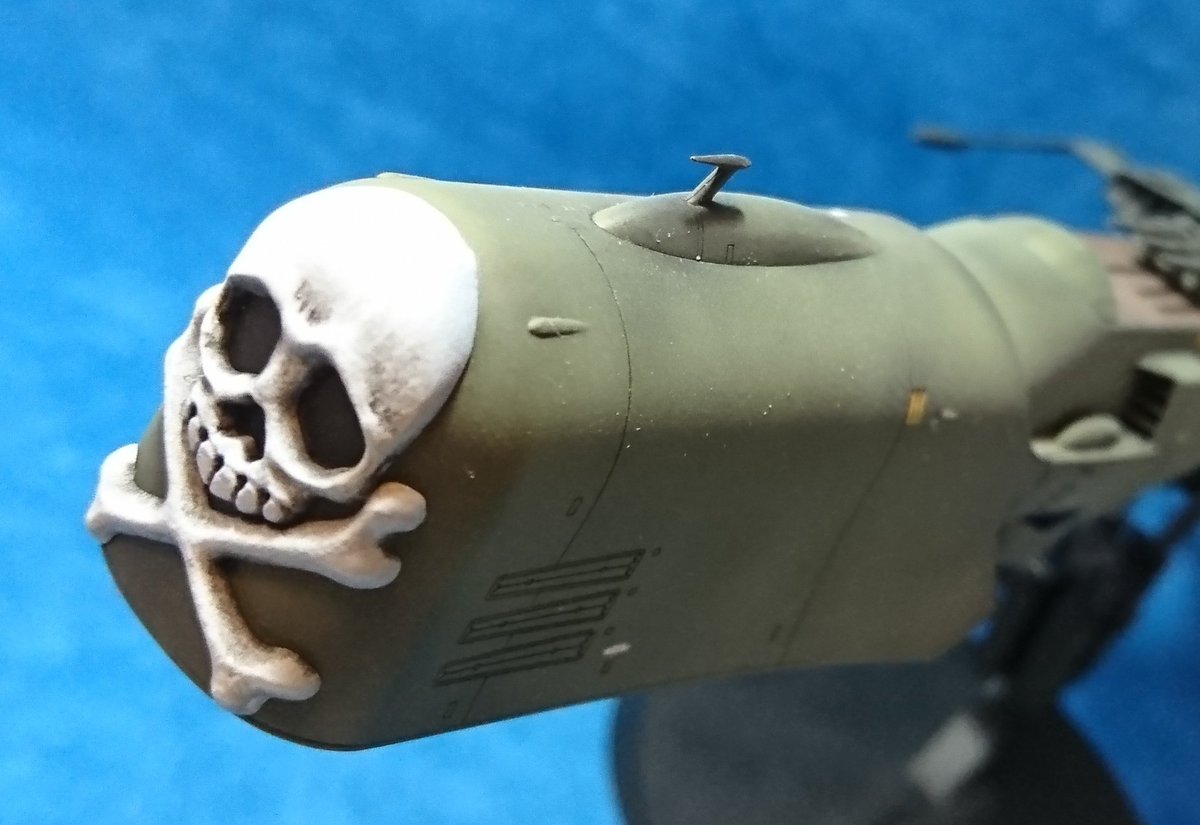 ginnoneko19's tweet photo. キャプテンハーロック
1/1500スケール
宇宙海賊戦艦 アルカディア 一番艦
とりあえず完成しました！

カッコイイ！

#アルカディア号　
#プラモデル
#宇宙海賊
＃キャプテンハーロック https://t.co/kCLhbeQVIl