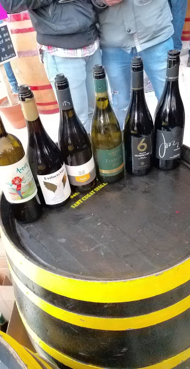Varietal500's tweet photo. #Ancosa el nou vi de https://t.co/DN6TdUeSha al #tast de vins singulars de #cotavins. #wine #winelover #winetasting #amfora #parellada https://t.co/UNgsPYS9gm