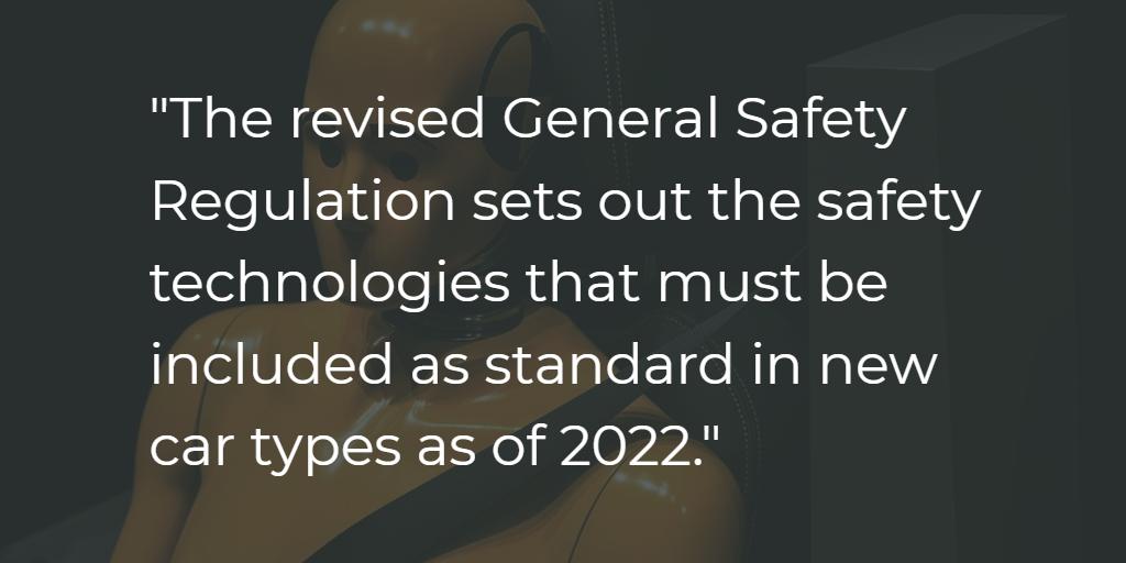 ACEA_auto's tweet photo. Earlier this month, the EU institutions signed off the revised #GeneralSafetyRegulation, which sets out the #VehicleSafety technologies that must be included as standard in new #car types as of 2022 | READ MORE: https://t.co/30VHCzj3Ji https://t.co/RDDlLtM96r