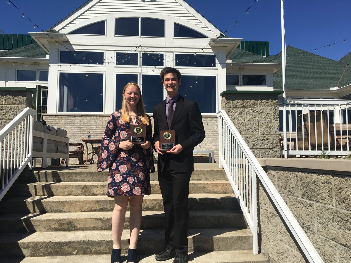 Proud to announce the 2019 Scholar Athletes to represent Hill McCloy High School:
David Sackrider and Mattie Reich. Currently ranked 1 and 2 in their class. #RamNation