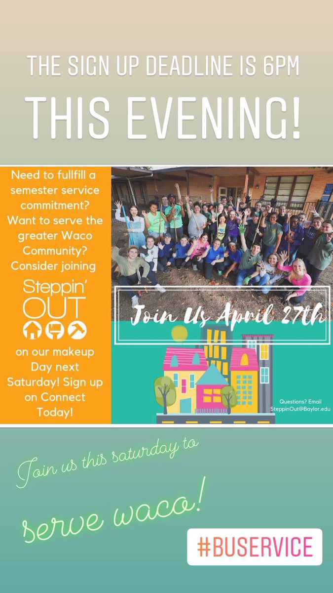 Deadline’s Tonight!