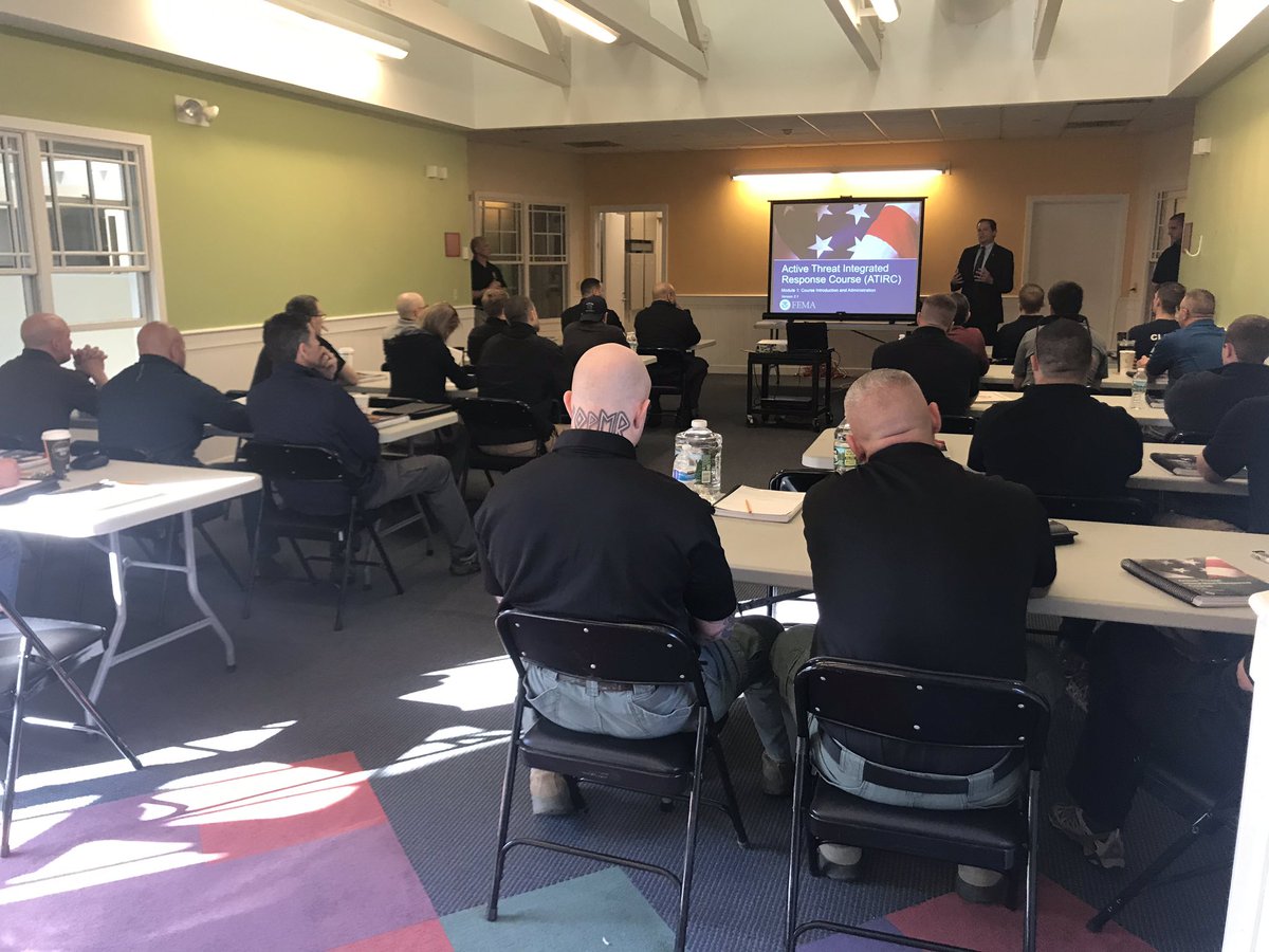 ChiefBuckyB's tweet image. Off we go with the 1st Indirect #ATIRC course held in Hunterdon County NJ. The Prosecutors of Warren &amp;amp; Hunterdon welcomed the 25 students from LE, EMS &amp;amp; Fire.  @Kburd54 @NJOHSP @cfars  #preparedness #activeshooter