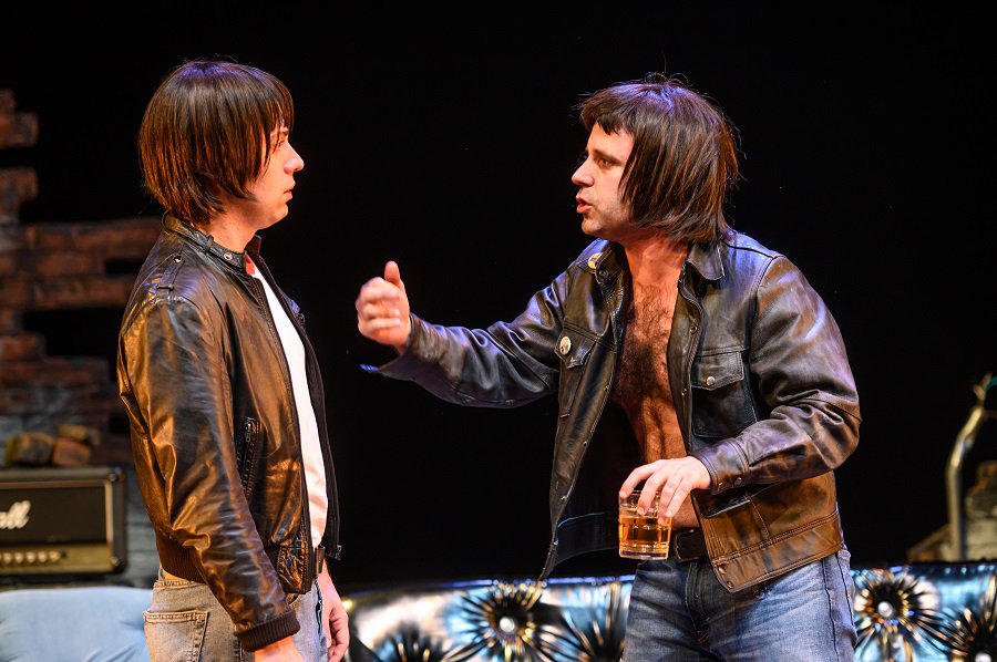 DrewRowsome's tweet photo. Last weekend for "We're a Happy Family" Four Chords and a Gun @Ramones4C  https://t.co/CxlB4wGalL @suzannecheriton @Starvoxent #theaTO @paolo_santaman #Ramones https://t.co/R8JQ5ejjoK