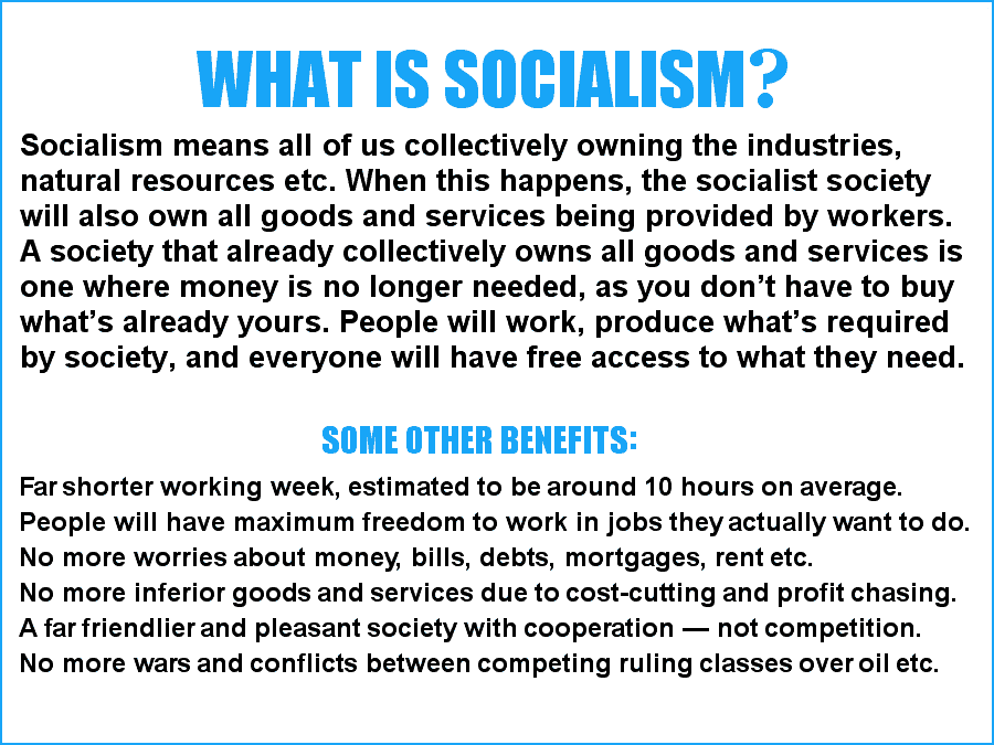 The Socialist Party On Twitter Marcus Has No Idea What Socialism Is He S Yet Another Person Who Thinks It Is What Existed In The Soviet Union When In Reality The Ussr Had