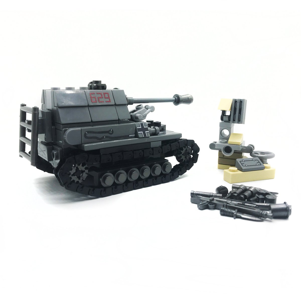 Custom Sets of WW2 German Army Tiger Tanks, WWII Mini Building Blocks Toys for Kids Age 6+ (Tank C- 239PCS)----New custom mini wwii bricks set arrived on the Amazon Store (2019-04)
amazon.com/dp/B07P8N3N6T