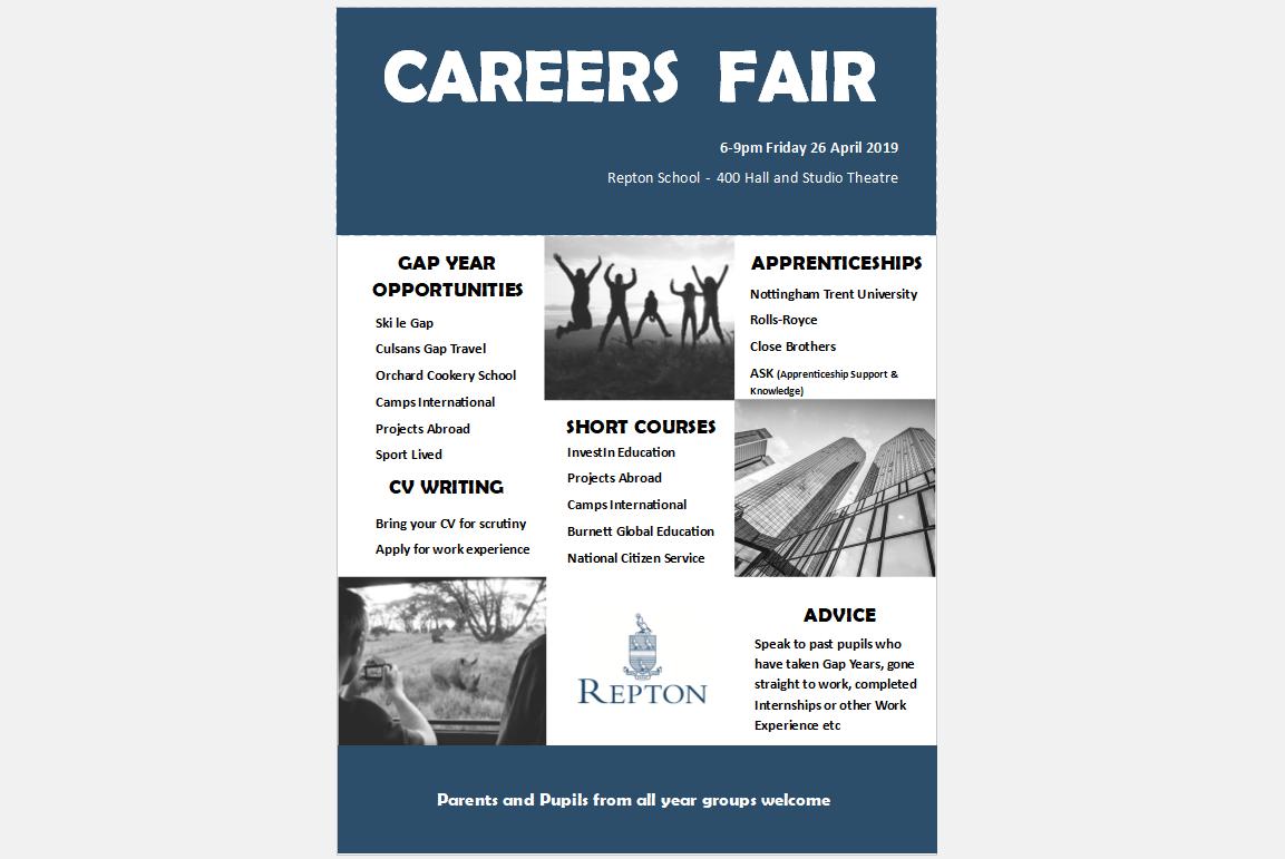 Looking forward to tomorrow's Careers Fair!  Thanks in advance to: <a href="/CloseBrothers/">Close Brothers</a> <a href="/RollsRoyce/">Rolls-Royce</a> <a href="/BritishArmy/">British Army 🇬🇧</a> <a href="/TrentUni/">Nottingham Trent University</a> <a href="/AmazingAppsUK/">Amazing Apprenticeships</a> @NCS <a href="/InvestIN_Ed/">InvestIN</a> <a href="/EduBurnett/">Burnett Global Edu</a> <a href="/ReptonEnt/">Repton Enterprises</a> <a href="/OrchardsCookery/">Orchards Cookery</a> <a href="/SkileGap/">Ski le Gap</a> <a href="/CampsInt/">Camps International</a> <a href="/projectsabroad/">Projects Abroad</a> @culsansgap <a href="/No1Braces/">No1Braces</a>