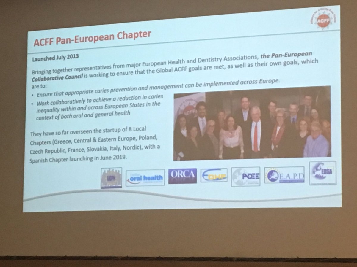 SteveMason2019's tweet photo. ADEE/ADEA joint conference “Shaping the Future of Dental Education”. Listening to the update from the ACFF (Alliance for Cavity Free Future) - pre Congress symposium @ACFFGlobal @EUOralHealth @ADEEorg https://t.co/X0ig0m8tTg
