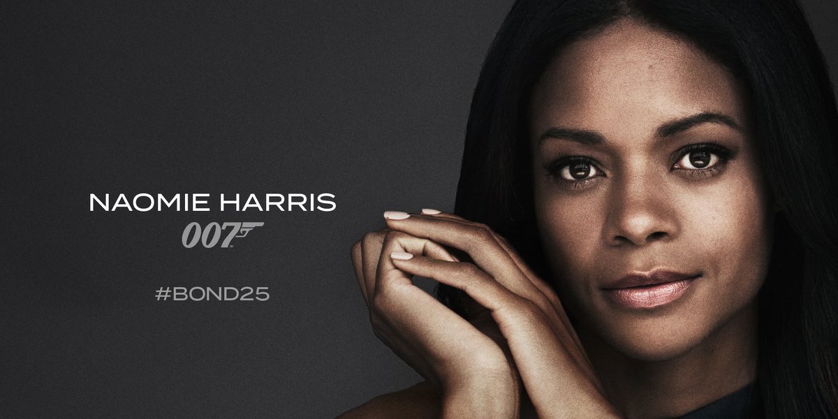 Moneypenny? Naomie Harris Bond 25.