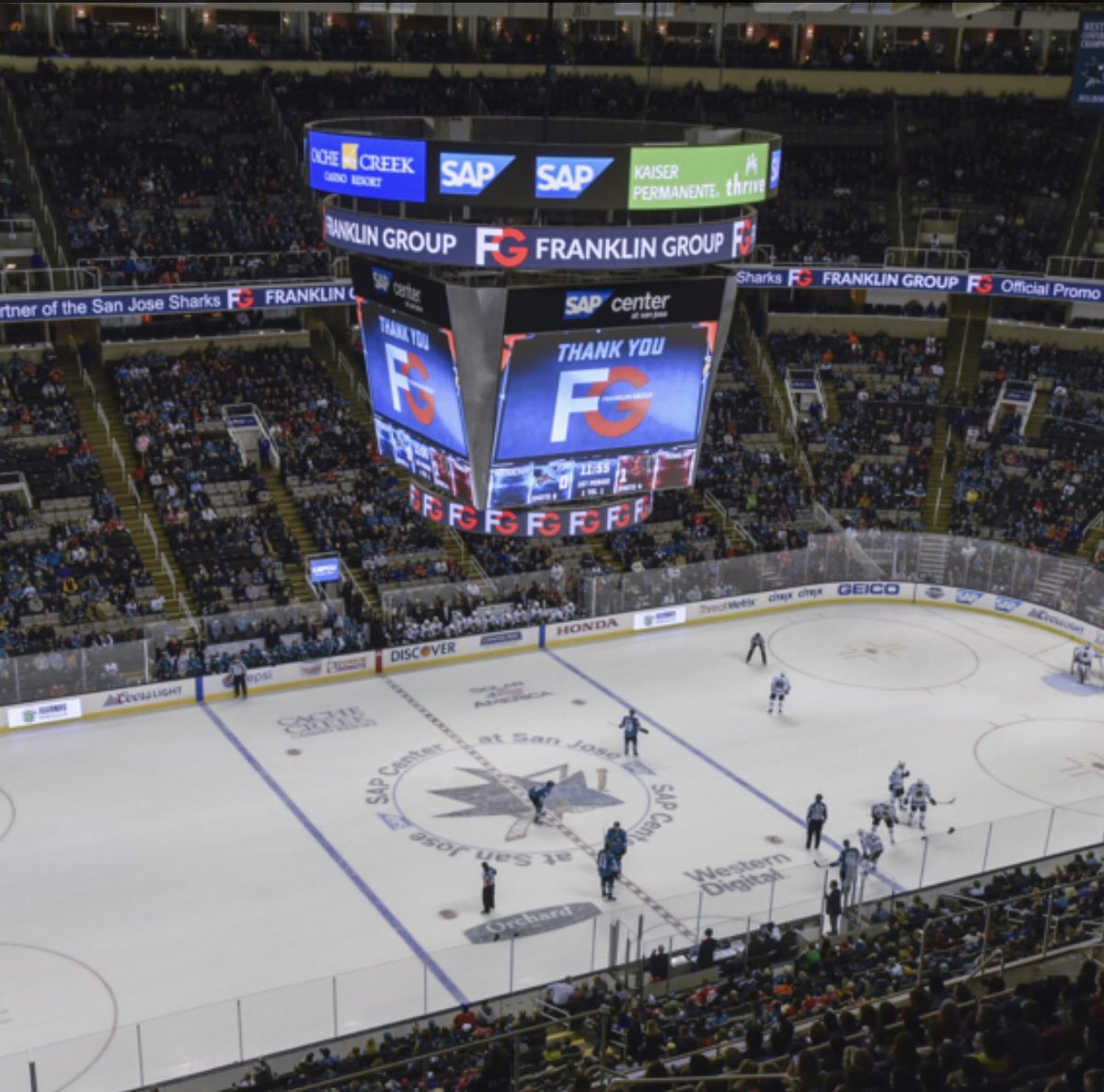 Franklin_Group's tweet photo. Congratulations To Our Partner @SanJoseSharks On Their EPIC Overtime Win!! Round 1 ✅ #sanjosesharks #sharktank #NHL #Printing #promotional #marketing #partner https://t.co/8dlM4Apt0T