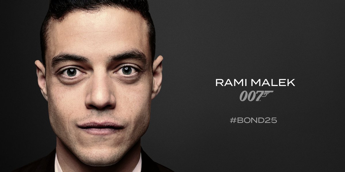 Rami Malek joins the cast Bond 25.