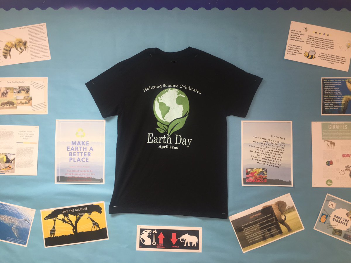 CBLovuolo's tweet photo. Holicong celebrated Earth Day 2019 with the theme “Protecting Our Species”! Students chose an endangered species &amp; digitally created a visual using research to raise awareness about the importance of conservation and effecting change locally! #CBSDscience #holicongms #cbinnovate https://t.co/llOvIJQMaZ