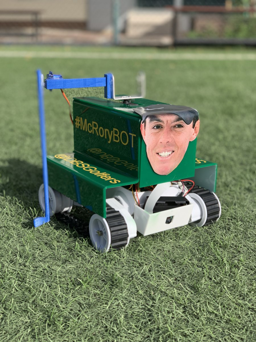DubaiBritishEH's tweet photo. Is this the world's 1st @McIlroyRory #GolfBot?! See it in action @theelsclubdubai Apr 26 as @DbsGolfers compete in @myKalebr #ParOne comp ⛳️ If u 👍 the #McRoryBOT pls vote @ https://t.co/brNHMN0Gba 😀 https://t.co/J2qKYPoCFY