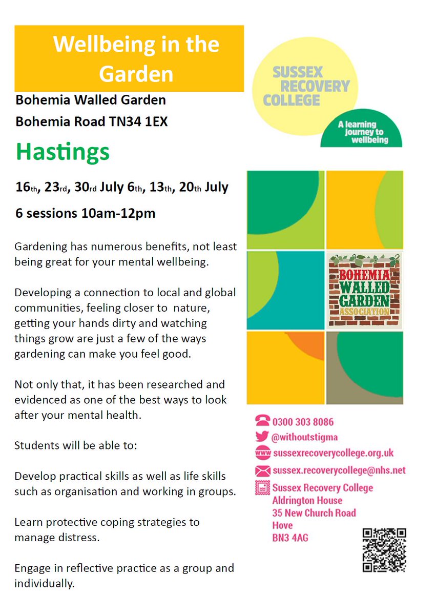 Sussex Recovery College tweet media