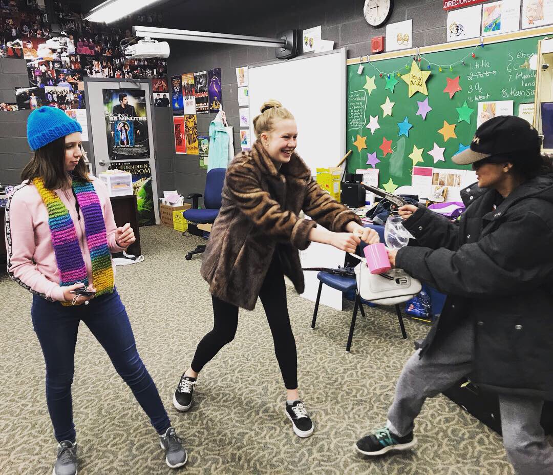 ms_elliottSJH's tweet image. 2/2 They then filled out a #characterdescription and are now bringing their characters to life in a short scene. Love this #formative work for our characterization unit! #ocsbarts #drama @OttCatholicSB @StFXOCSB