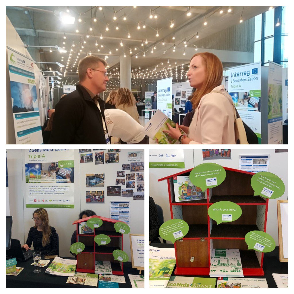 TripleA_2Seas's tweet photo. @TripleA_2Seas is ready to welcome you on its stand on the @Interreg2Seas Mid-term event. Tips &amp; tricks for local authorities about stimulating home renovation. https://t.co/HrJKAiGrng