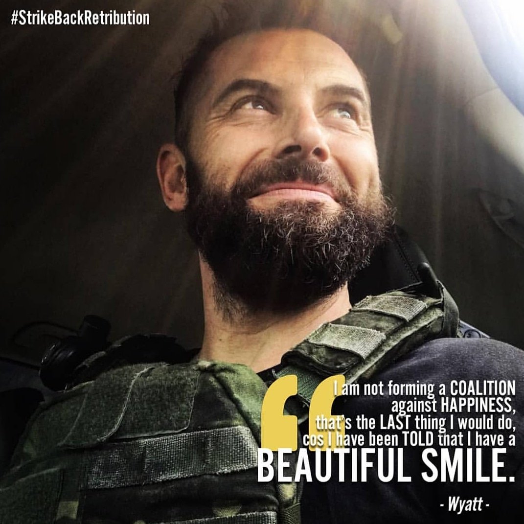 LRoussel_1970's tweet photo. Happy birthday, Aussie sunshine ray! 🎂 Keep on smiling like that! 😁 #StrikeBack #Cinemax #DanMacPherson https://t.co/vRGXtEghNu