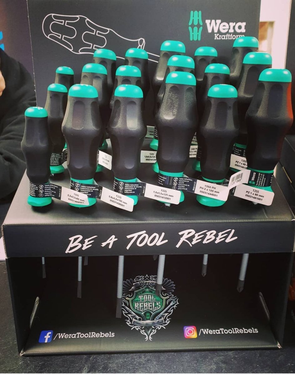 sortandtorque's tweet photo. It's nearly Friday, so why not loosen up and grab yourself a @weratoolsuk Screwdriver!
Prices start from £1.89 INC VAT!
So grab them before they're gone 👌
#toolrebels #weratools #werauk #screwdriver #getsorted #sortandtorque #kraftform #guildford #toolshop #weratoolrebels https://t.co/XDQ3LyRfps