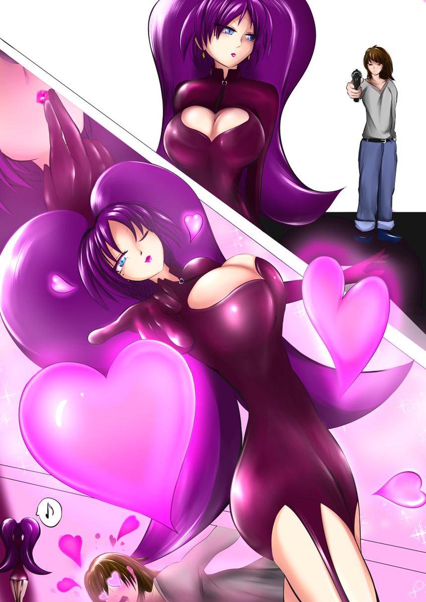 >倒しに来た男がエリーゼ様の投げキッスのハートを受けてハート目落ち

お題箱より
ハート目落ちってこんな感じのですかね 