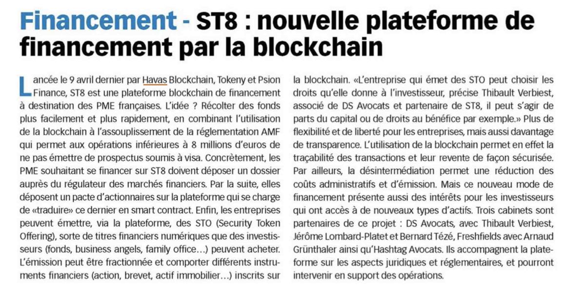 Havas Blockchain tweet media