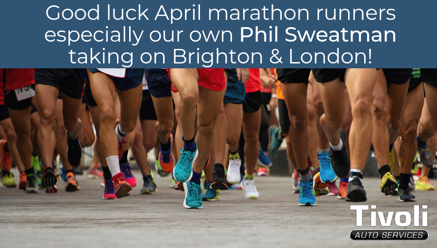 Wishing all runners a great April marathon month. We’re very proud of our own Phil Sweatman who is taking on both Brighton and London raising funds for bit.ly/2FIhDiA and Cardiac Risk in the Young bit.ly/2FOgGW5
.
.
.
#MOT #Carservice #carservicing #chastings